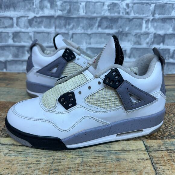 Jordan Other - Nike Air Jordan 4 Retro OG White Cement 2016 408452-103 Youth Size 4Y Rare